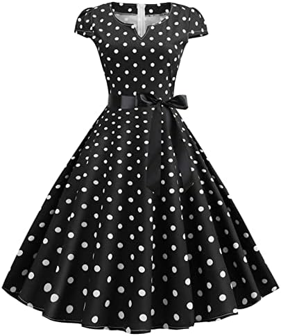 Twgone haljine za žene iz 1940 -ih koktele haljine s ljuljačke haljine za čajne zabave rockabilly haljine