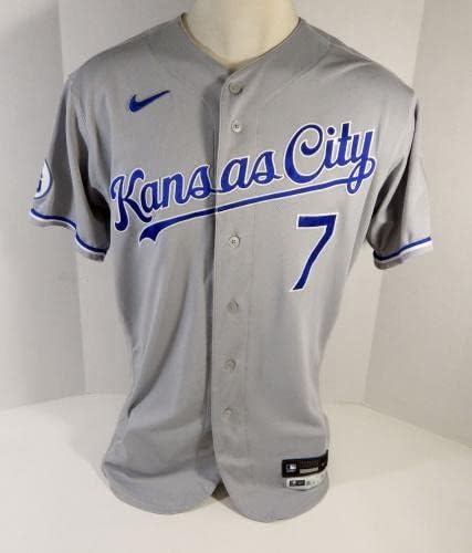 2020. Kansas City Royals Maikel Franco 7 Igra izdana POS koristio je Blue Jersey DG P 2 - Igra korištena MLB dresova
