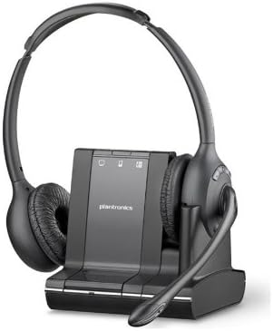 Plantronics Savi W720 Sustav bežičnih slušalica s više uređaja - američki jamstvo - crno