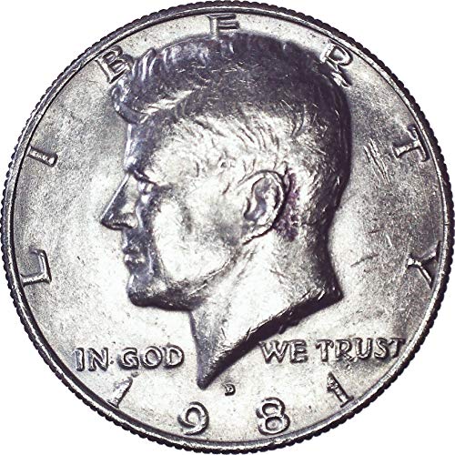 1981. d Kennedy pola dolara 50c o necirkuliranom