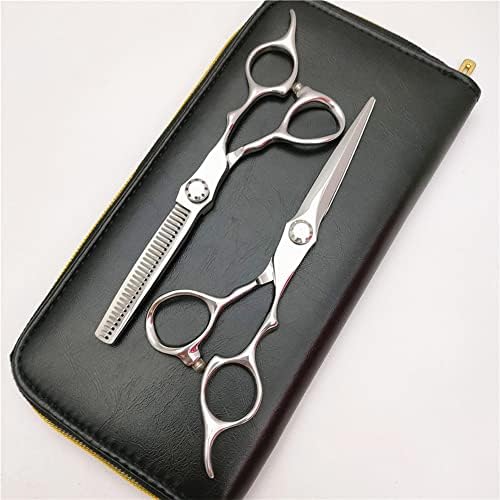 Škare za rezanje kose Set, Profesionalna brijačska frizera Teksturirajući salon Razor Edge Scissor, Japanski čelik bez ikakvog