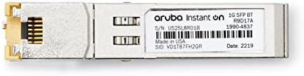 Aruba 1 Gigabit SFP RJ45 primopredajnik za Bakar Ethernet Kategorija 5E veze do 100 metara