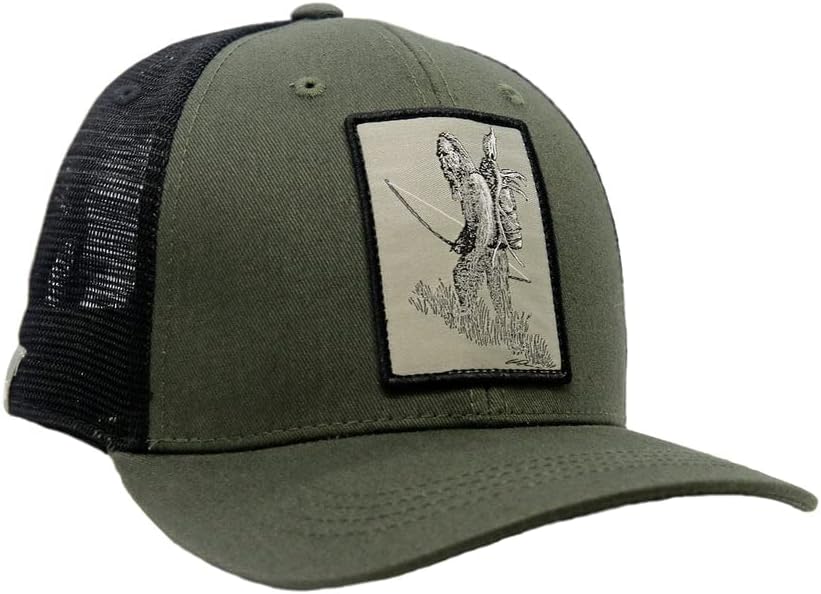 Repyourwater Backcountry Squatch mrežica stražnji šešir zelena/crna