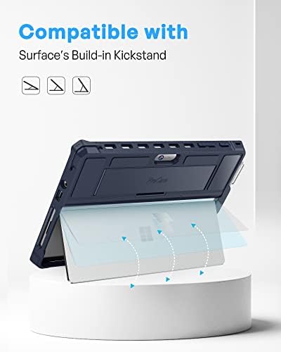 Procase Robus Fear za Microsoft Surface Go 3 2021 / Surface Go 2 2020 / Surface Go 2018 Paket s [2 paketom] Zaštitni zaštitnik