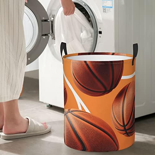 Košarkaška košara za rublje sklopive košare za rublje s ručkama sklopiva košara za prljavu odjeću praktična torba za nošenje