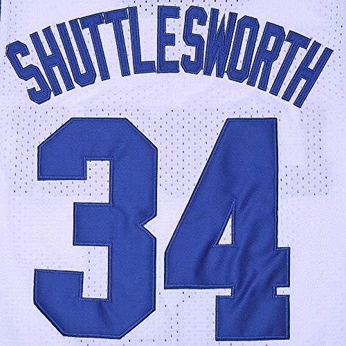 Borolin Isus Shuttlesworth majice 34 košarkaški dres u srednjoj školi Lincoln