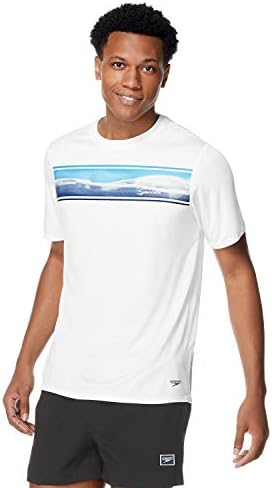 Speedo muška UV košulja za plivanje grafička majica s kratkim rukavima