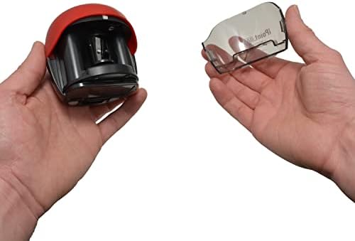 Kuglični akumulatorski alat za oštrenje olovke, Crvena/Crna