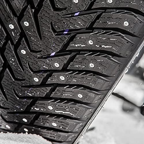 Qiilu Tire Spikes 100pcs Studs Tire Anti Slip Univerzalno pocinčano pocinčano gume za površinske kotače za SUV Forklift