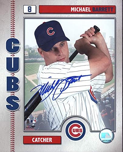 Michael Barrett Chicago Cubs potpisao je Autographed 8x10 Fotografija W/COA