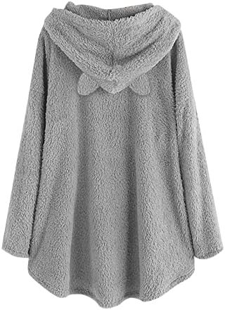 Lagane kapuljače za žene dugi rukavi joga sloh print pulover fleece slatka košulja s kapuljačom hladna dukserica