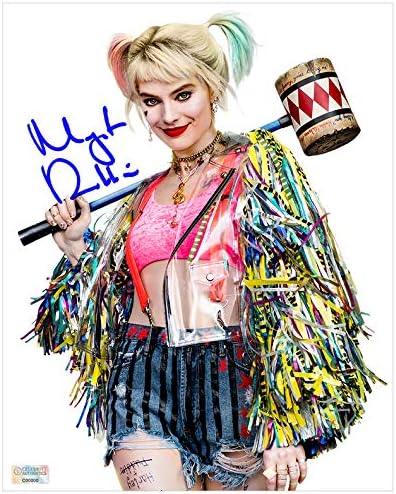 Margot Robbie Autografirane ptice grabljivice Harley Quinn 8 × 10 Studio Photo