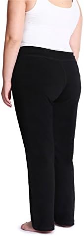 Tvrtka Buti-Bag Plus Yoga hlače veličine s džepovima, preveliki, debeli dres pamuka