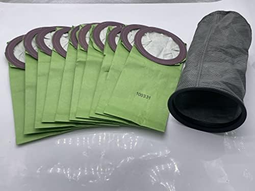 Smilefil Round 10QT Presretanje Mikro filterskih papirnatih vrećica 100331 i okrugle vrećice za filtriranje mikro -krpa za