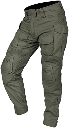 IDOGEAR MEN G3 Borbene hlače Multicam Kamuflaža s jastučićima koljena Airsoft lov na paintball taktičke vanjske hlače