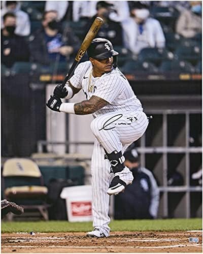 Yermin Mercedes Chicago White Sox Autografirani 16 x 20 udarajući fotografiju - Autografirane MLB fotografije