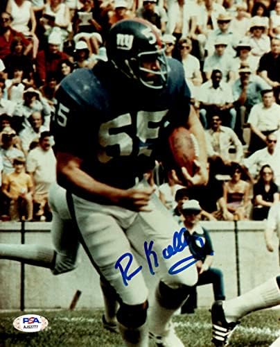 Brian Kelley Autografirani potpisani 8x10 Photo NFL New York Giants PSA CoA