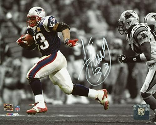 Kevin Faulk New England Patriots potpisali su 8x10 Spotlight Photo Patriots Alumni - Autografirani NFL fotografije