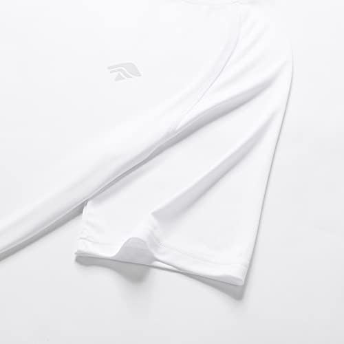 FILAROLA muške košulje za vježbanje kratke rukave košulje UPF 50+ Zaštita od sunca lagana brza suha teretana majice