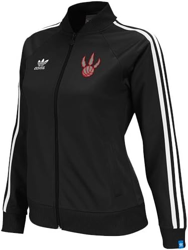 NBA Adidas Toronto Raptors Dame Originals puna boja Stripe jakna - crna