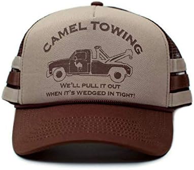 Camel Towing Co. Smiješan šešir humor Rude Brown/Tan Cap Car