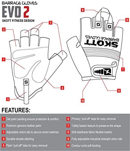 rukavice za fitness Uniseks-kožne sportske rukavice protiv klizanja