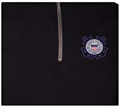 Alltrendds za odrasle zip ovratnike Twimshirt USCG vezena obalna straža vrhunska Amerika