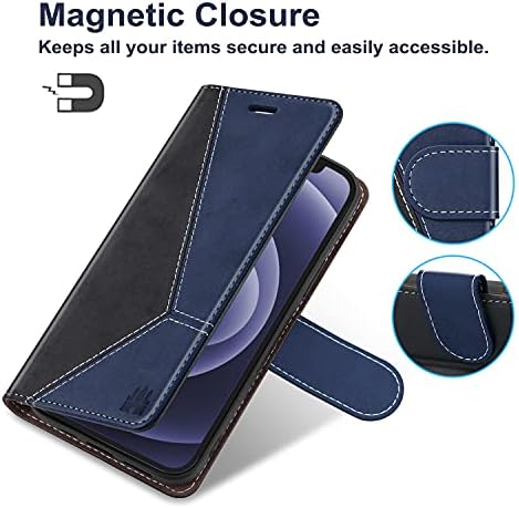 Caislean kompatibilan s kožna torbica-novčanikom iPhone 7 Plus / 8 Plus, ударопрочным presvlakom od TPU s utorima za kartice