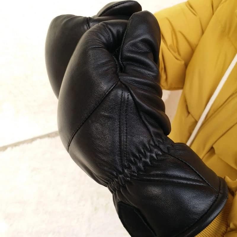 muške / ženske kožne rukavice vanjske izolirane Zimske rukavice dvostruke tople sportske rukavice velike veličine
