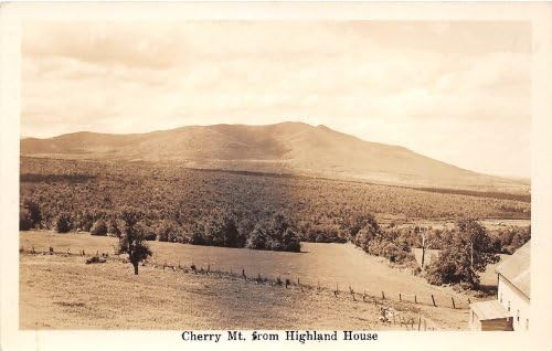 Cherry Mountain, New Hampshire Razglednica Prava fotografija