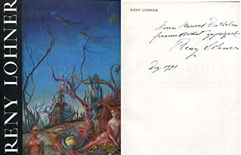 Slikar Reny Lohner Autogram, potpisana knjiga