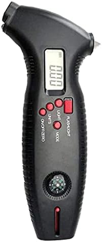 SJYDQ Digitalni tlak gume Dijagnostički alat mjerača mjerača guma 0-200 PSI LED-ov tlak zraka za vožnju zraka za biciklistički