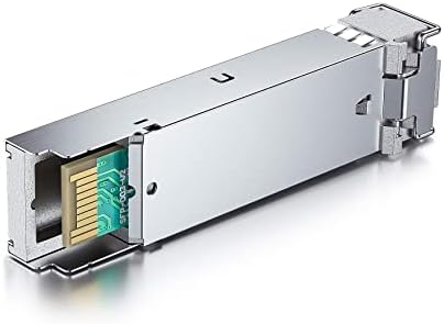 2 pakiranje 1,25GB Singlemode modul s 20M OS2 LC do LC vlaknastih kabela, 1000BASE-LX/LH kompatibilan za Ubiquiti UF-SM-1G,